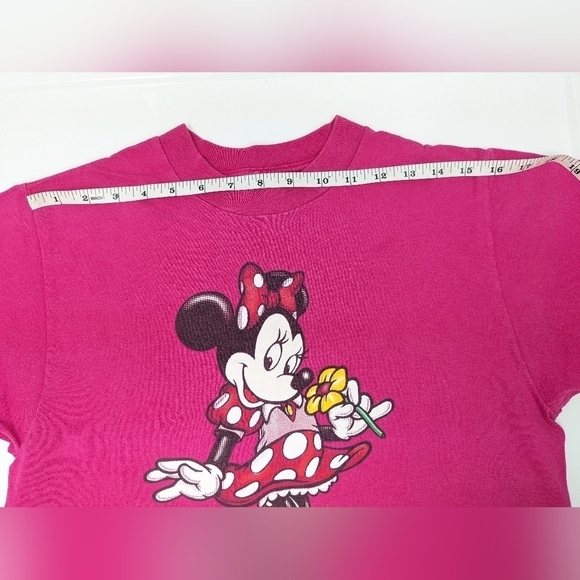 Disney World Minnie Mouse vintage pink t-shirt - Picture 4 of 11